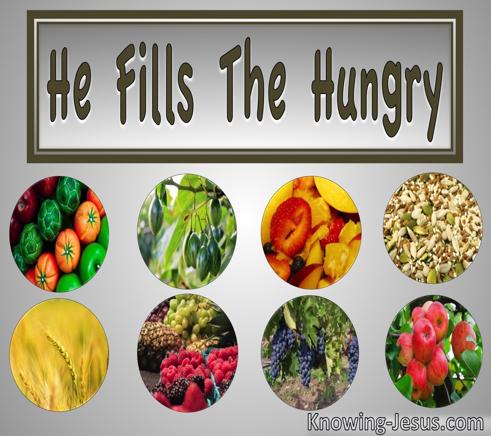 Luke 1:53 He Fills The Hungry (devotional)06:23 (silver)